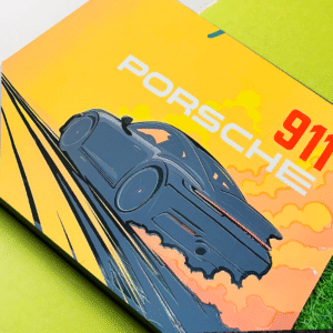 Porsche 911-Laptop Skin 1 (3D Glaze)