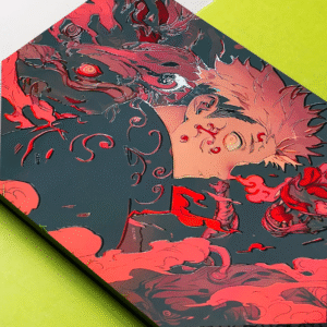 Yuji Itadori - Manga Series Jujutsu Kaisen Laptop Skin (3D Embossed)