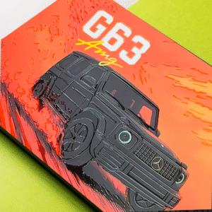 Amg G63 - Mercedes Laptop Skin (3D Glaze)